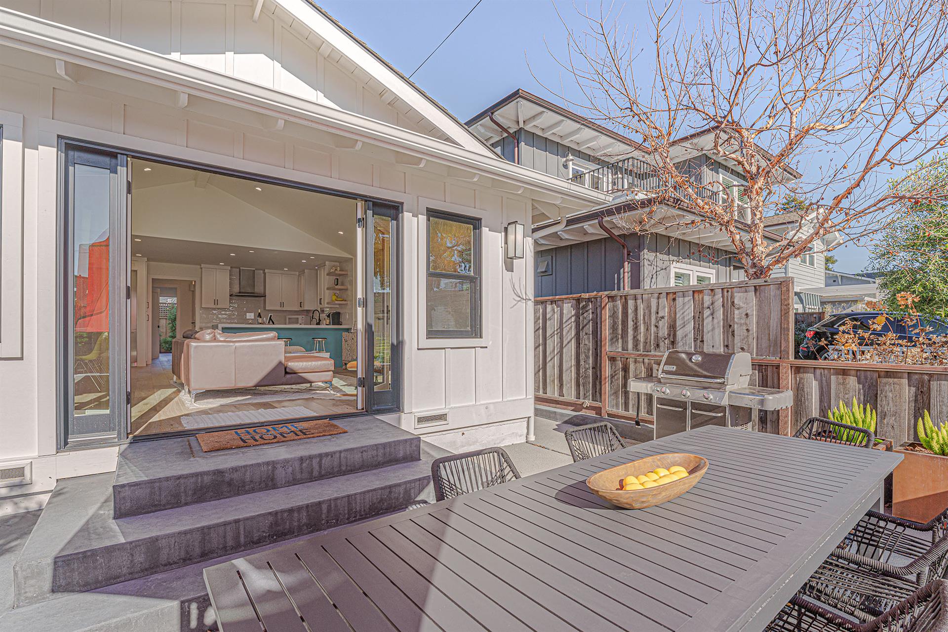 Front Patio Just Off the Living Room