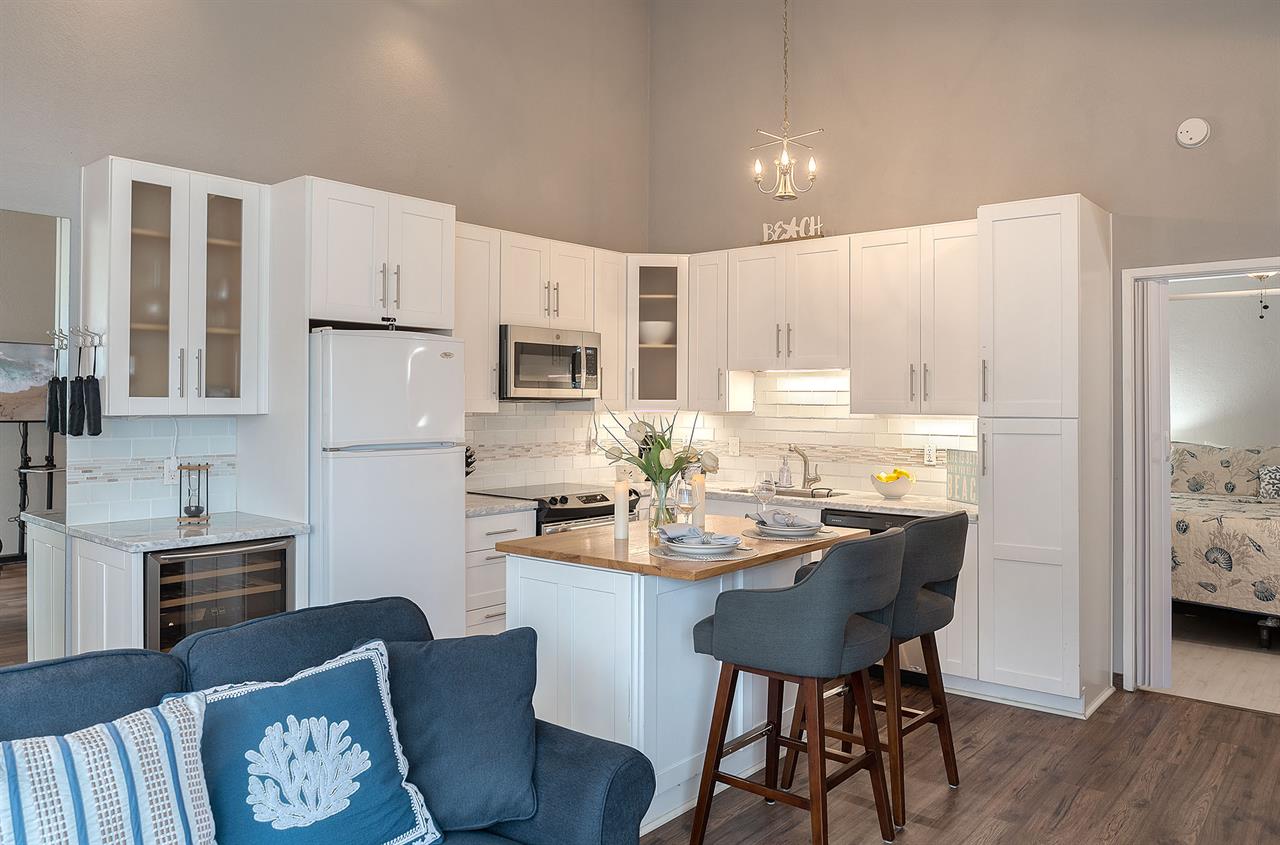 Open Concept Living Room and Kitchen