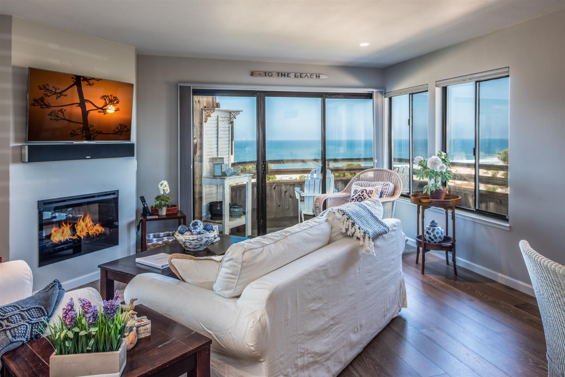 Decorative Fireplace, Ocean View