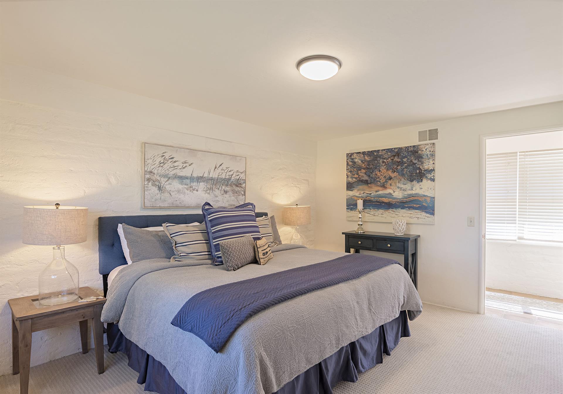 Bedroom 2  Split King with Foam Topper or Two Twins