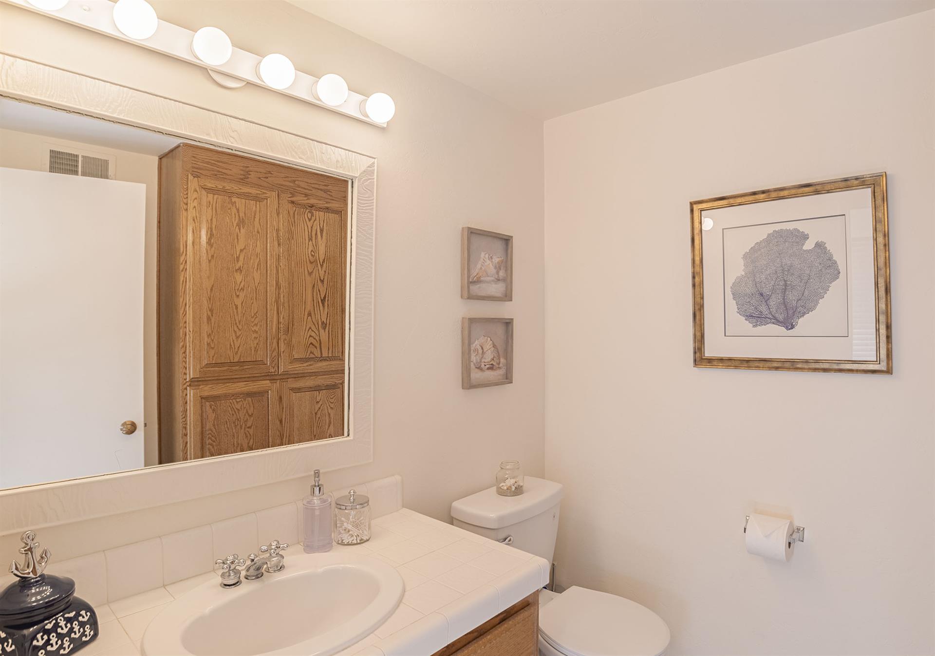 Hallway Half Bath  Powder Room