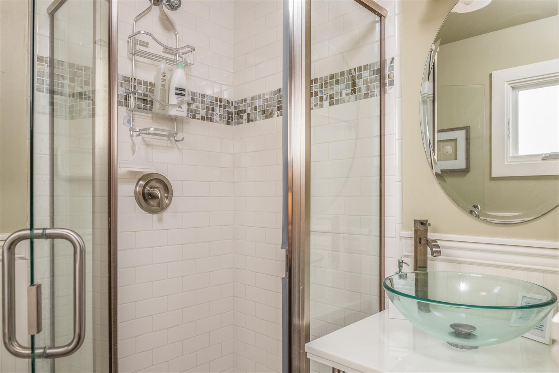 Guest Bath with Standing Shower Downstairs