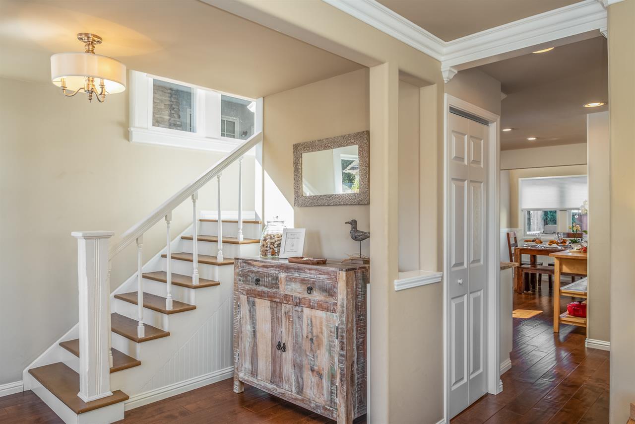 Stairs to the Second Floor Guest Bedrooms