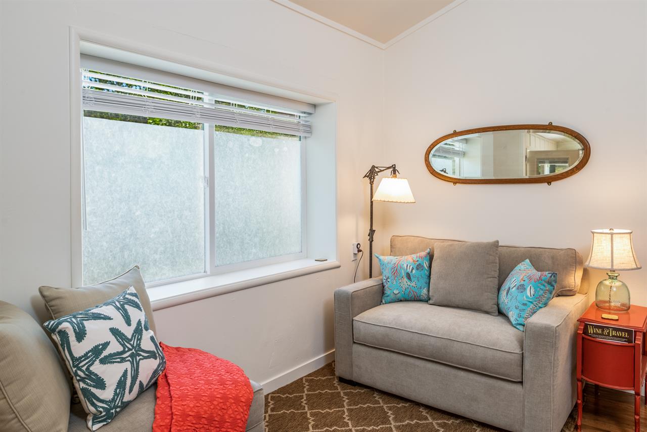 Additional Living Room Area with a Twin Sleeper Sofa