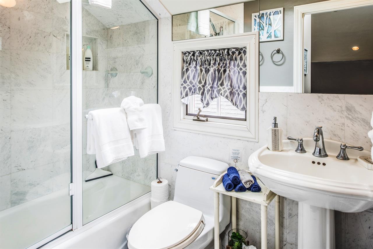 Bathroom 2 has a TubShower Combo