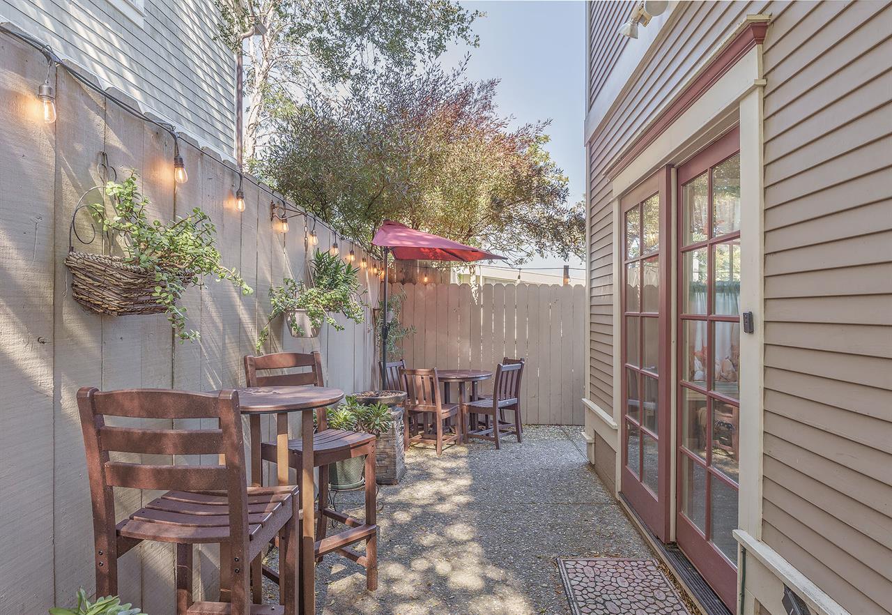 Back Patio Outside Kitchen