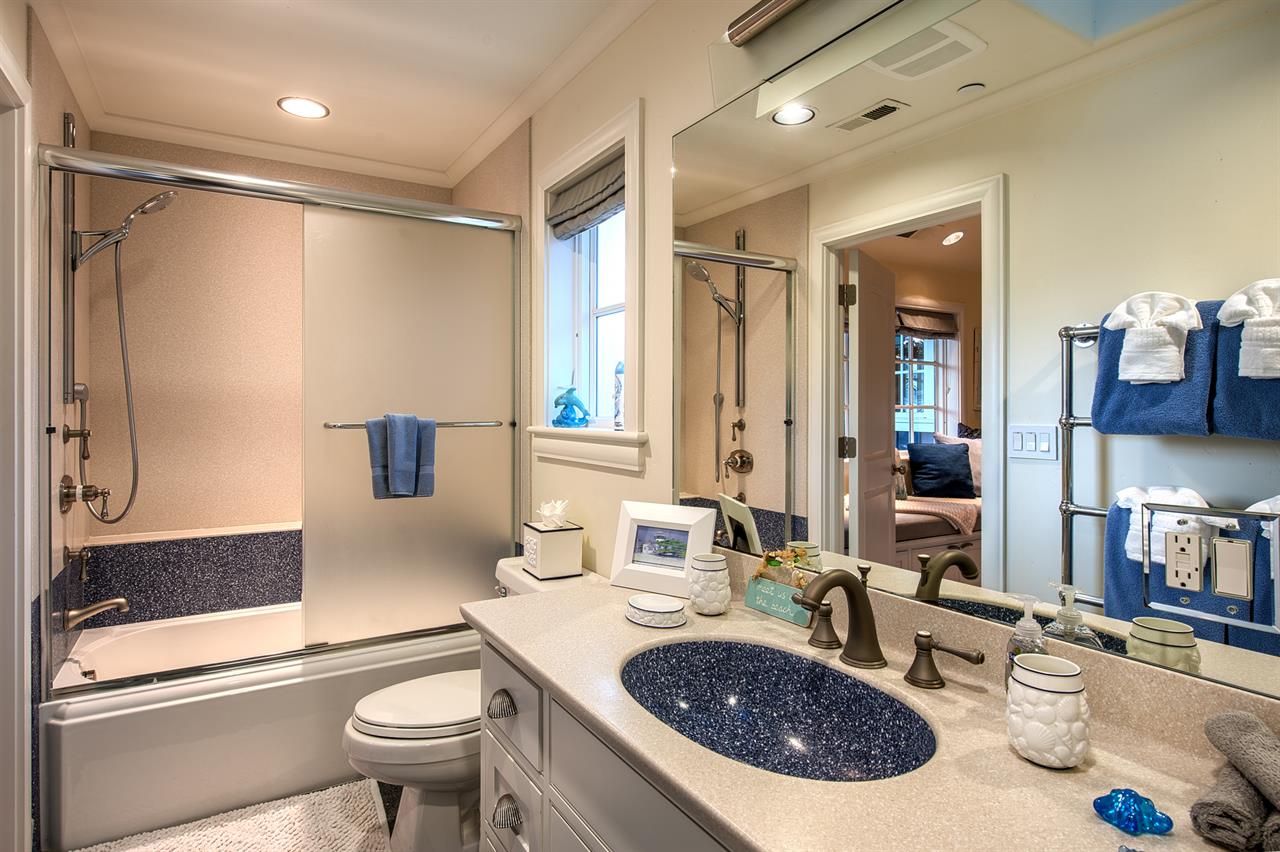 Jack and Jill Bathroom Between Bedrooms 2 and 3