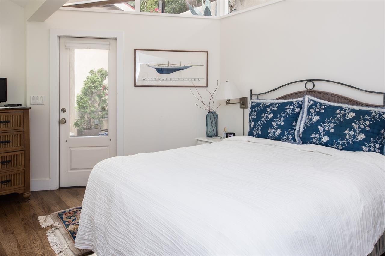 Bedroom 2 has a Queen Bed and a 28 HDTV