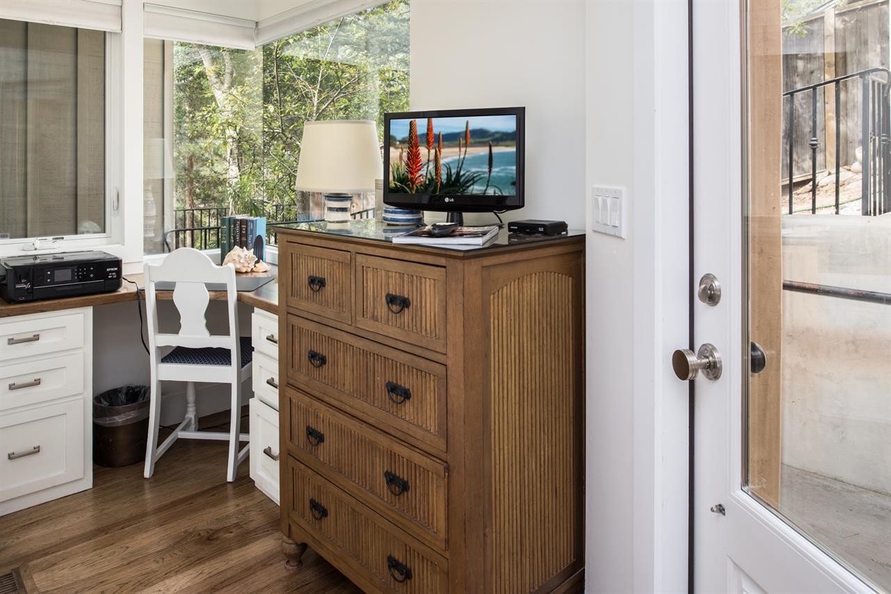 Bedroom 2 has a Queen Bed and a 28 HDTV