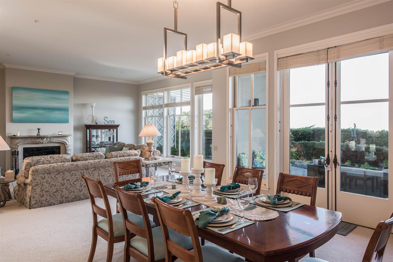 Formal Dining Area in the Great Room also has Ocean Views
