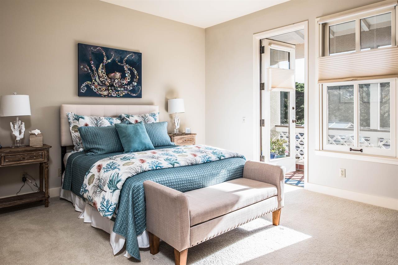 Bedroom 2  Queen Bed, EnSuite Bath, Private Balcony