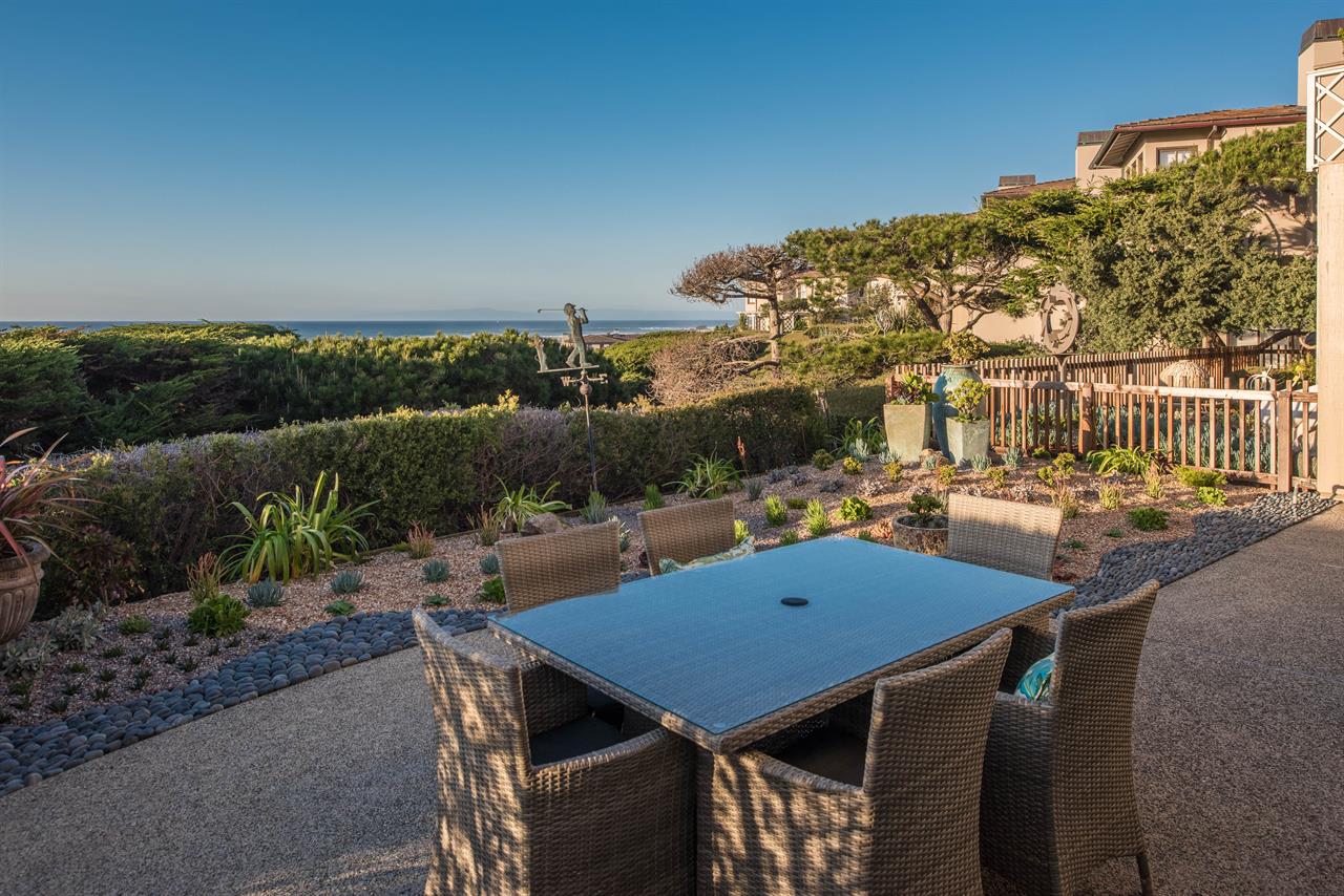 Backyard Dining with Ocean View