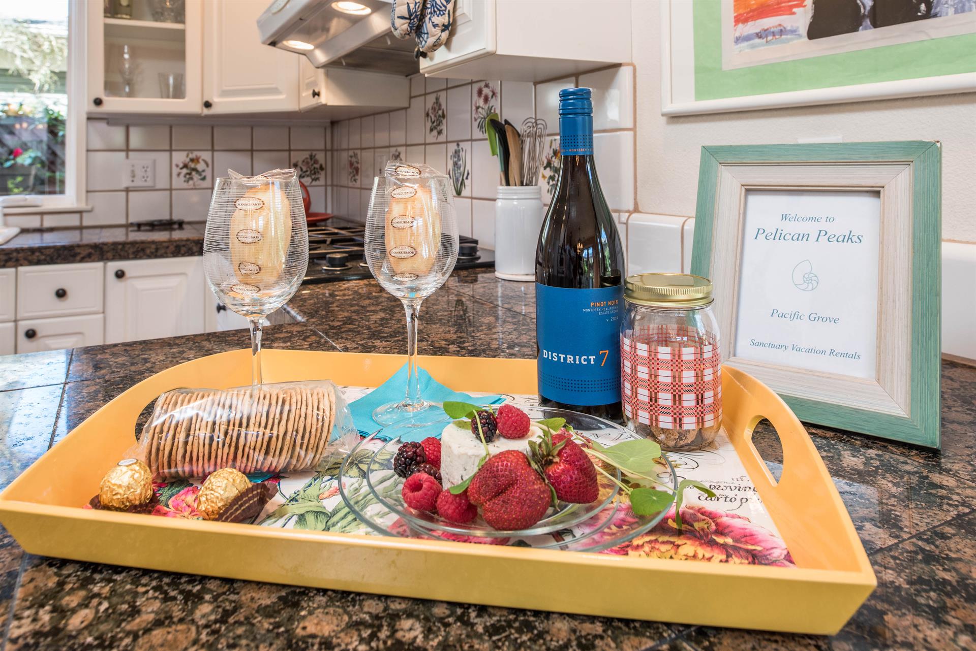 Wine and Cheese to Welcome You