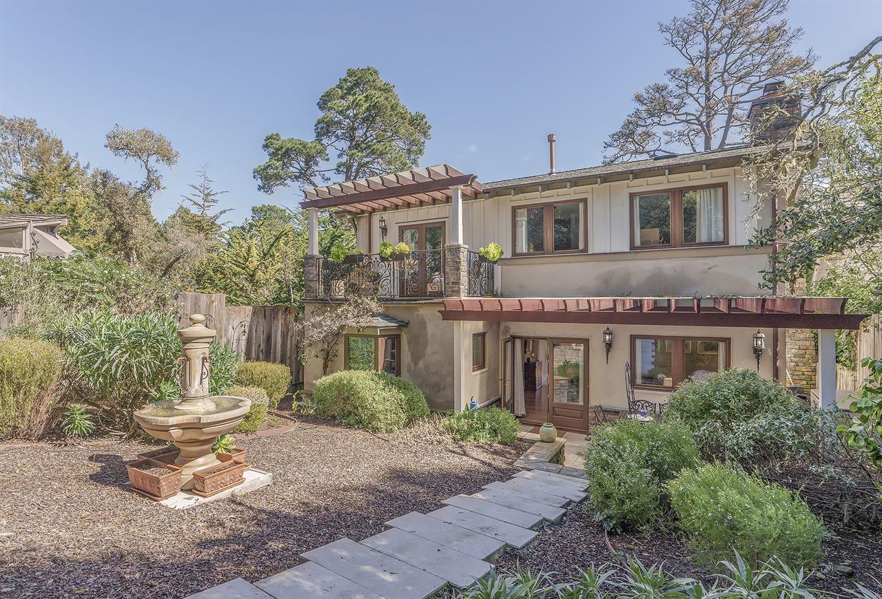 Back of the Home, Fenced Yard