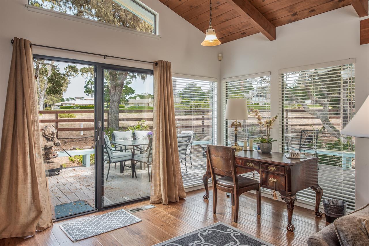 Views out onto Monterey Peninsula Country Club Golf Course