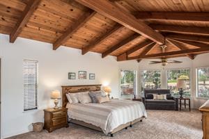 Bedroom 1  California King, TV and EnSuite Bath