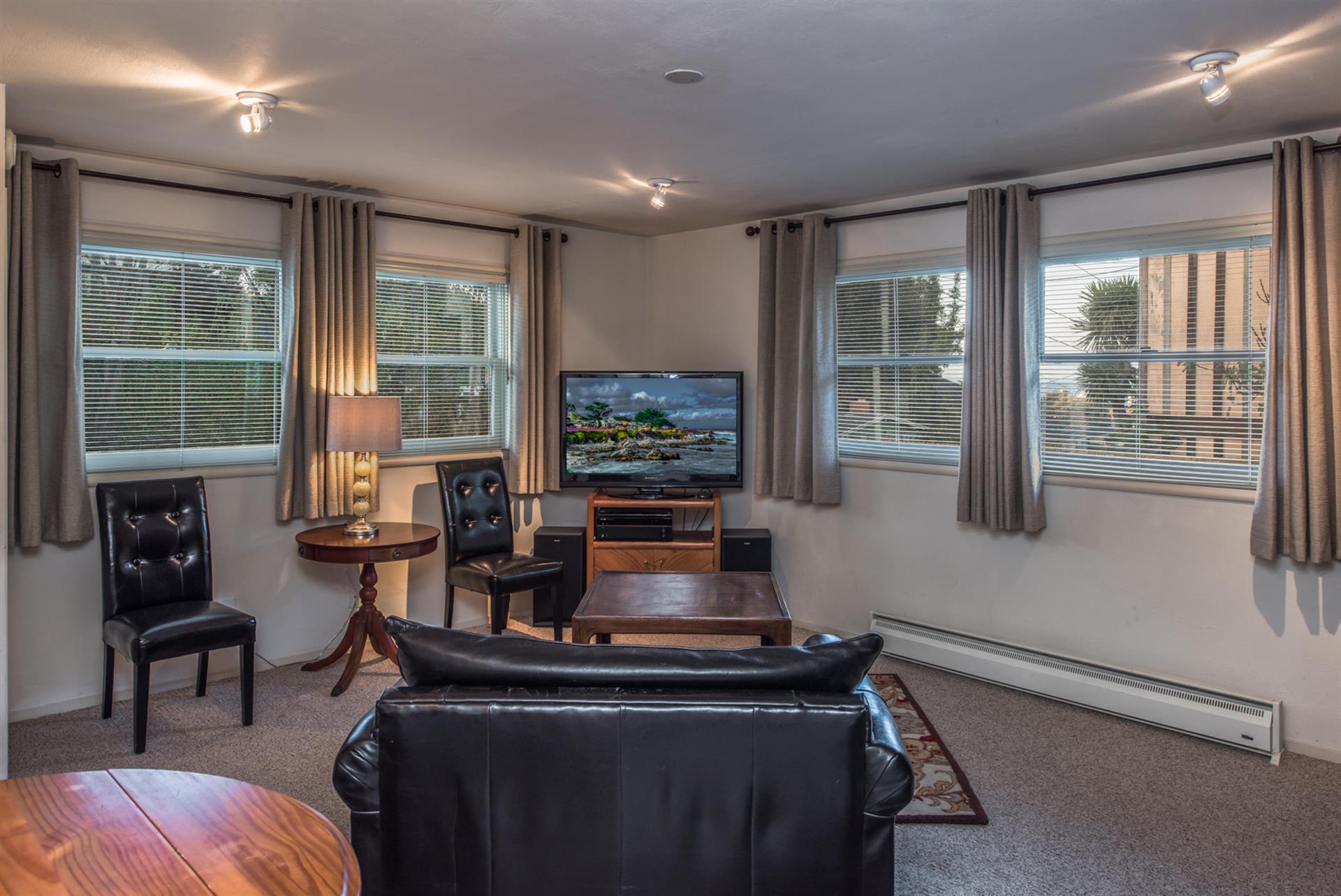 Living Room with HDTV