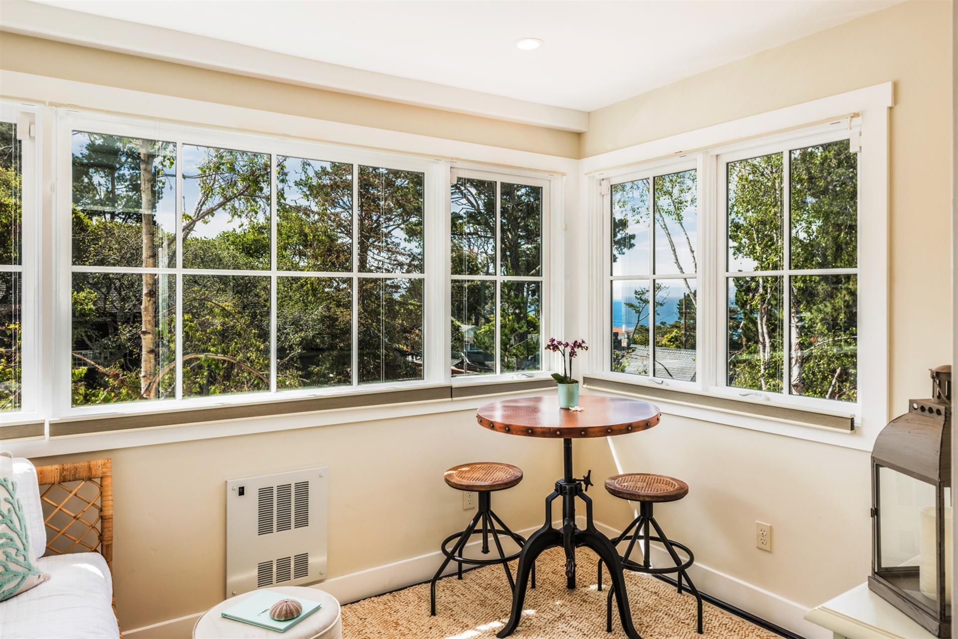 The Sun Room has an Ocean View