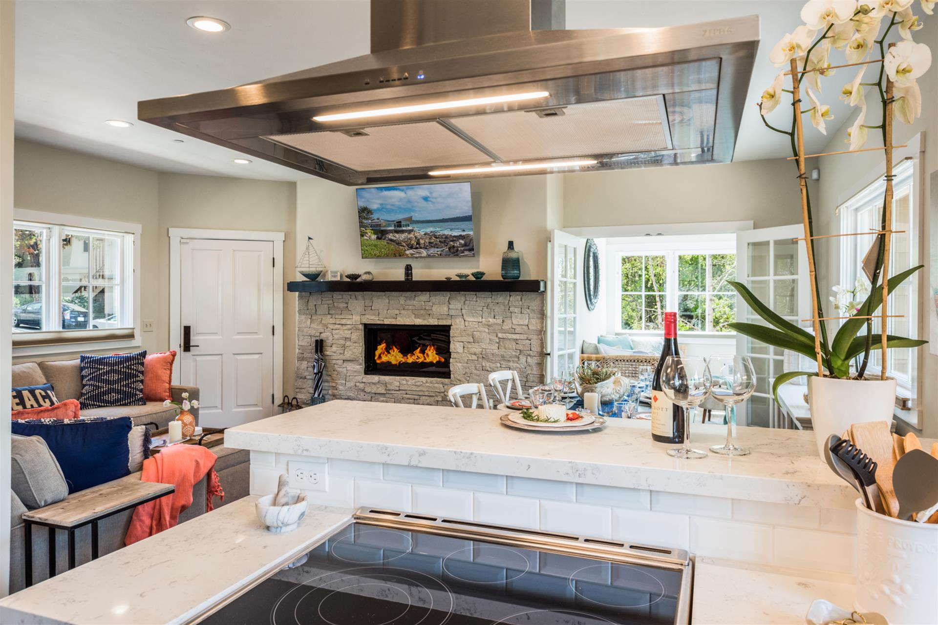 Preparing Meals is a Joy in this Beautiful Setting