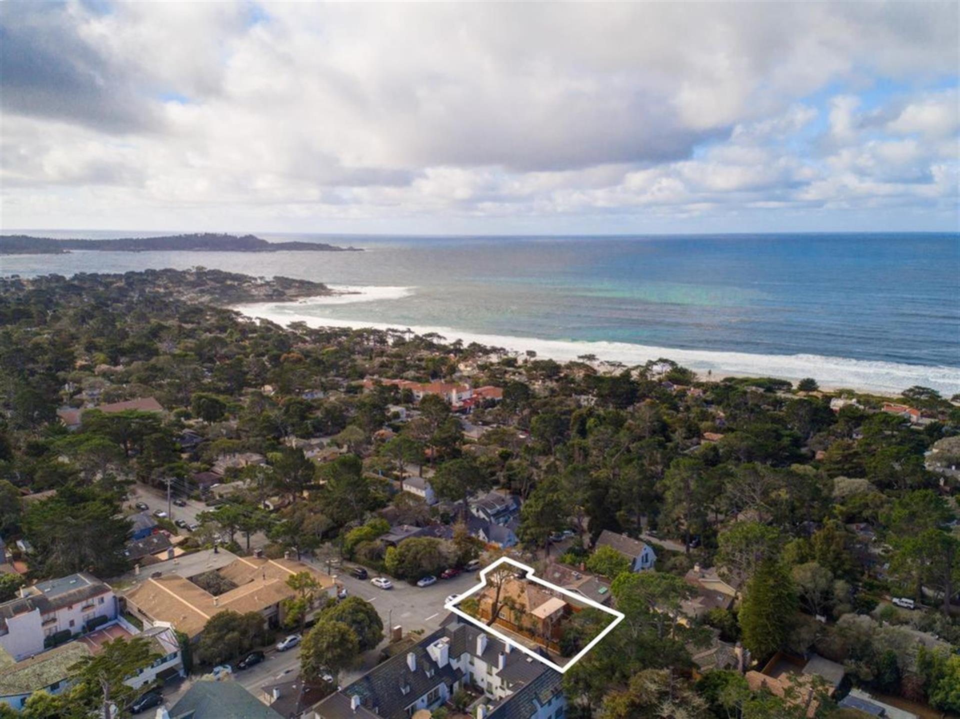 Just a Short Walk to Carmel Beach