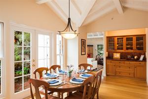 Dining for Six Looking out to the Garden