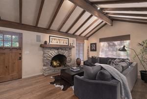 Living Room with Gas Fireplace