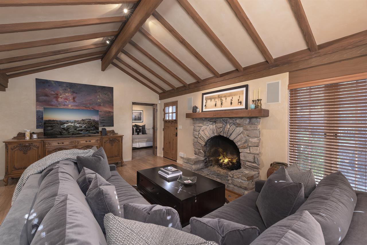 Living Room with Gas Fireplace