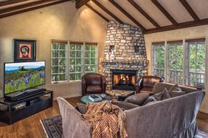 Family Room Opens to an Outdoor Patio