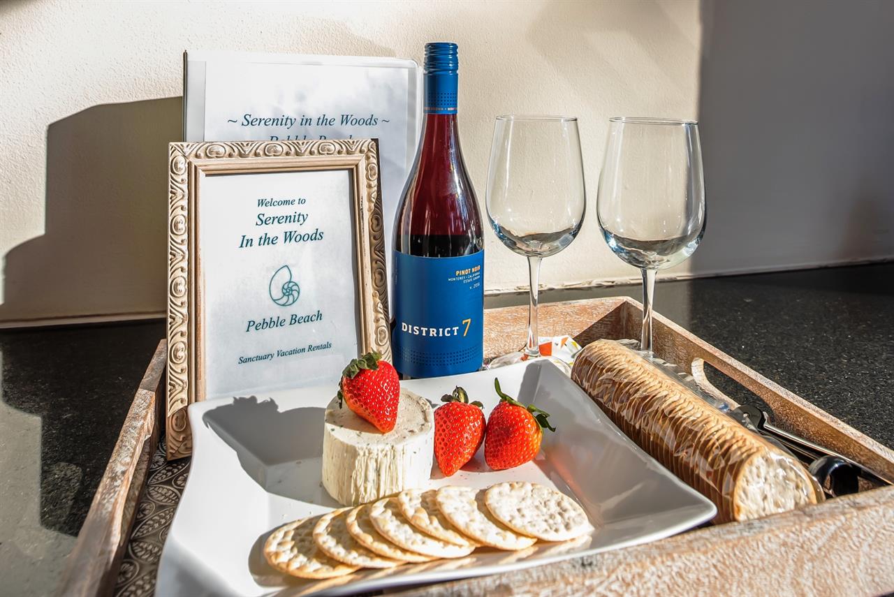 Wine and Cheese to Welcome You