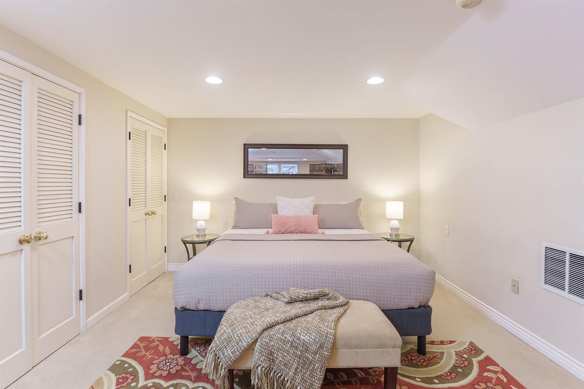 Bedroom 3  Lower Level  King Bed and 2 Twin Beds