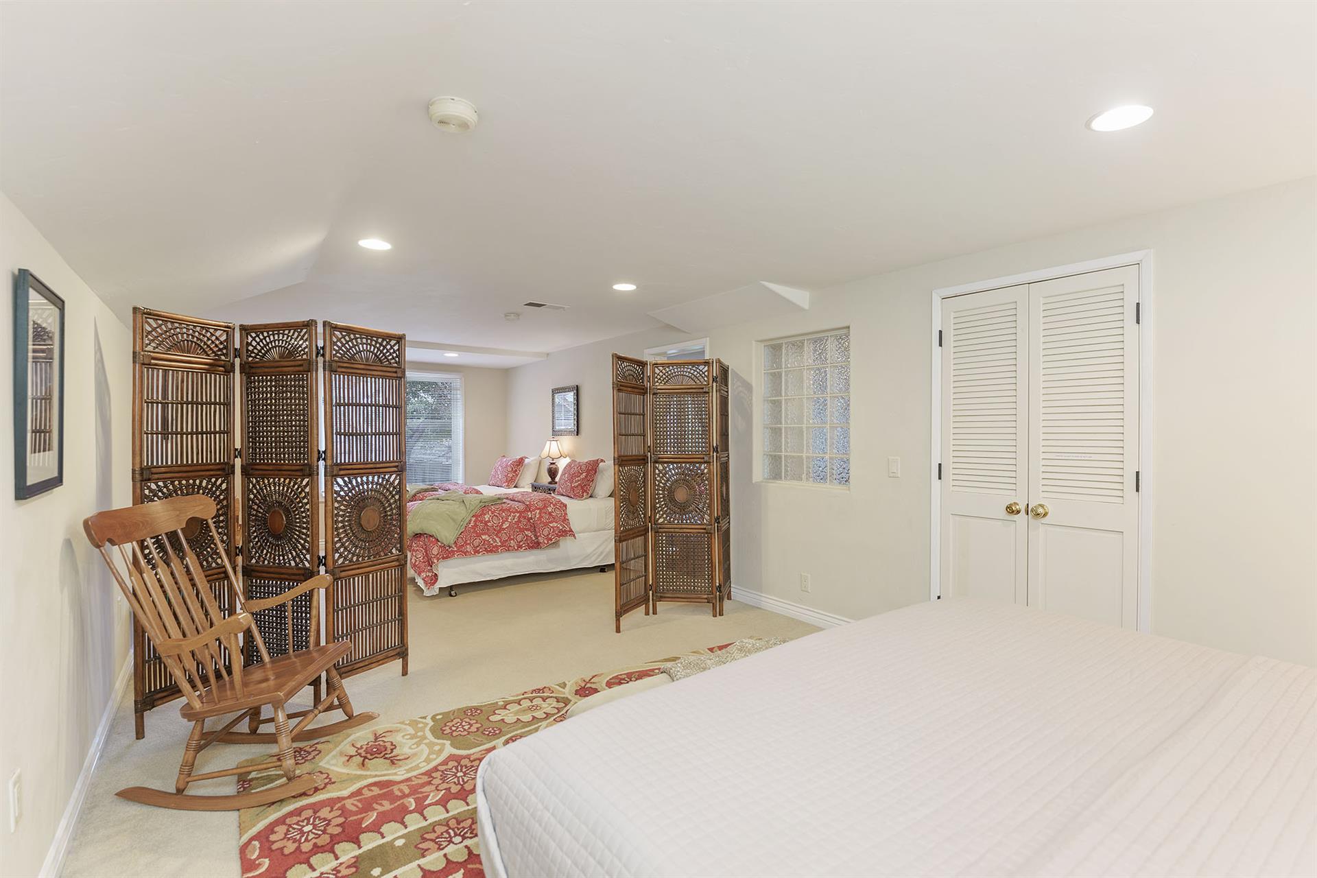 Bedroom 3  Lower Level  King Bed and 2 Twin Beds