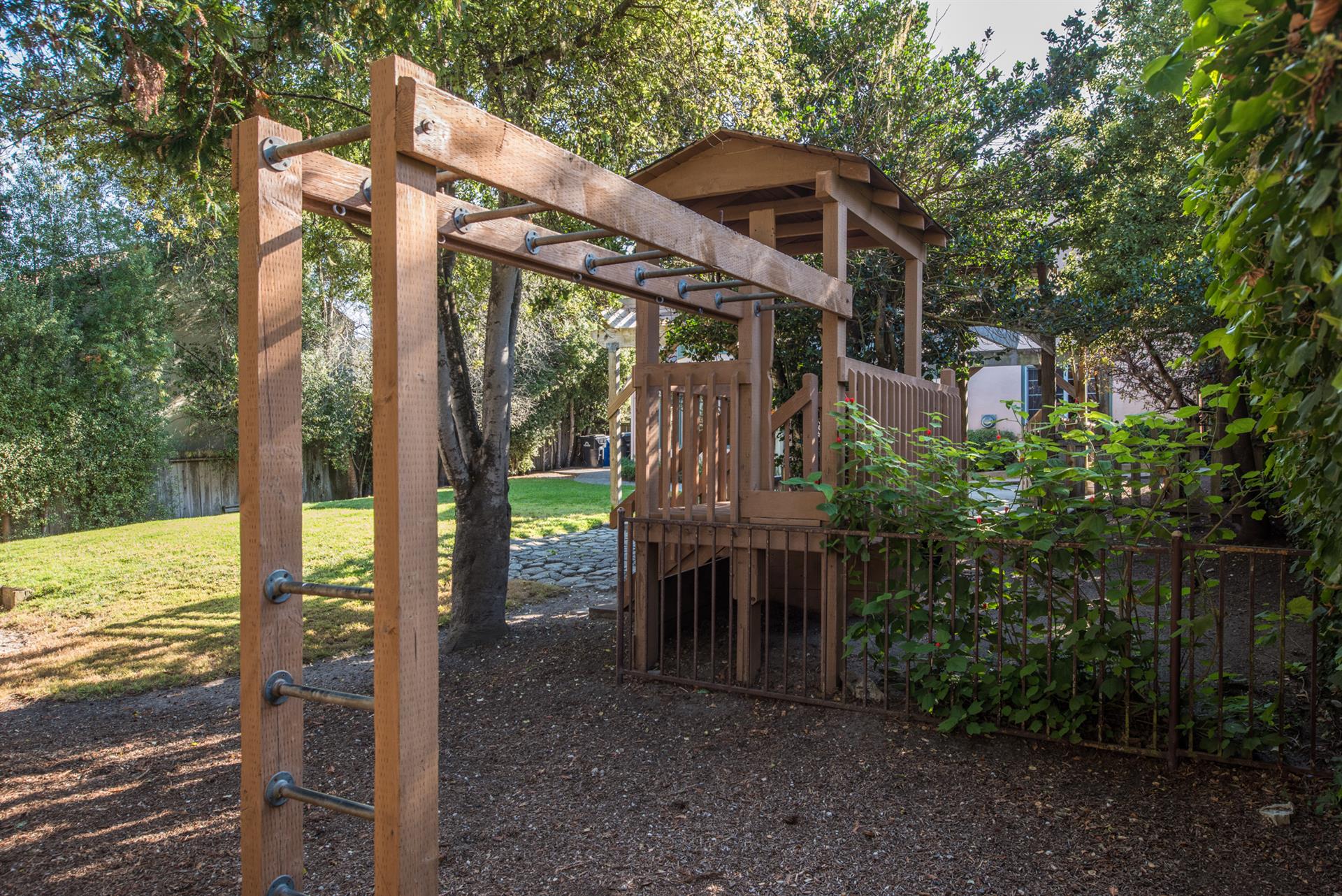 Backyard is Great for Kids