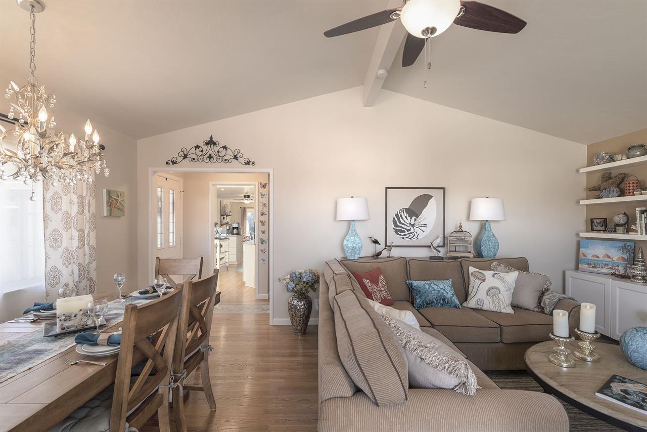 Living Room with Dining for Six