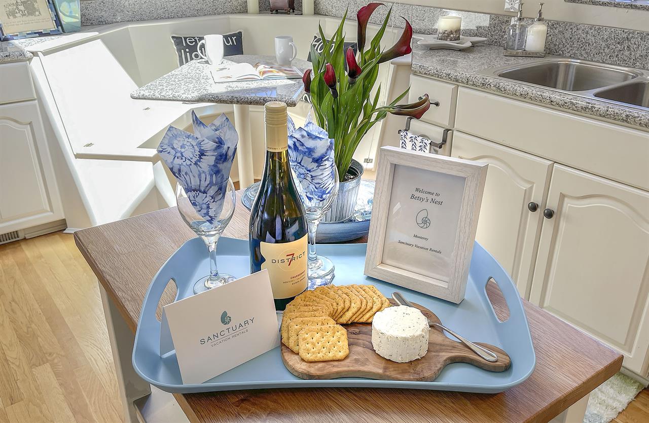 Wine and Cheese to Welcome You