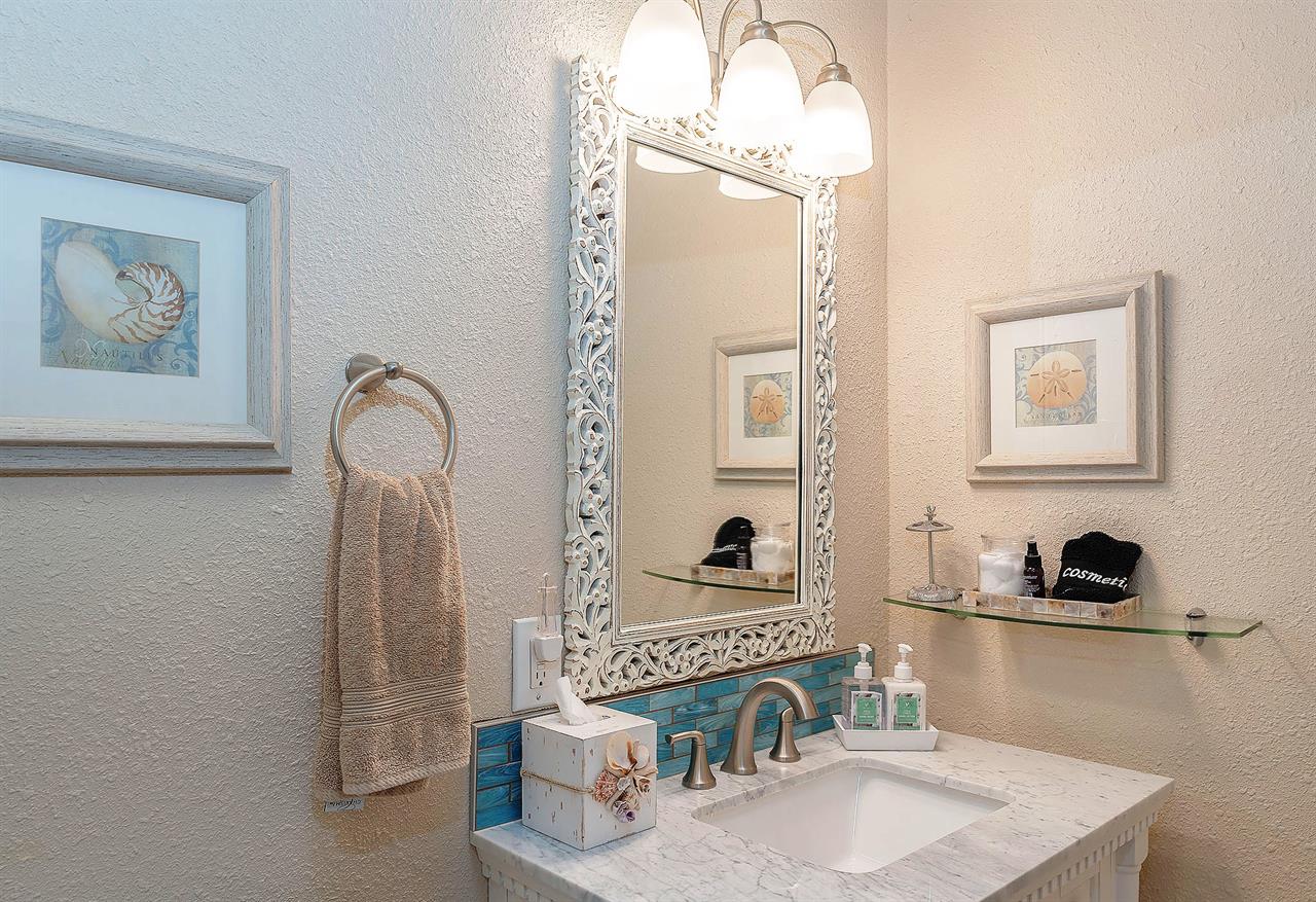 Full Hall Bathroom with ShowerOverTub