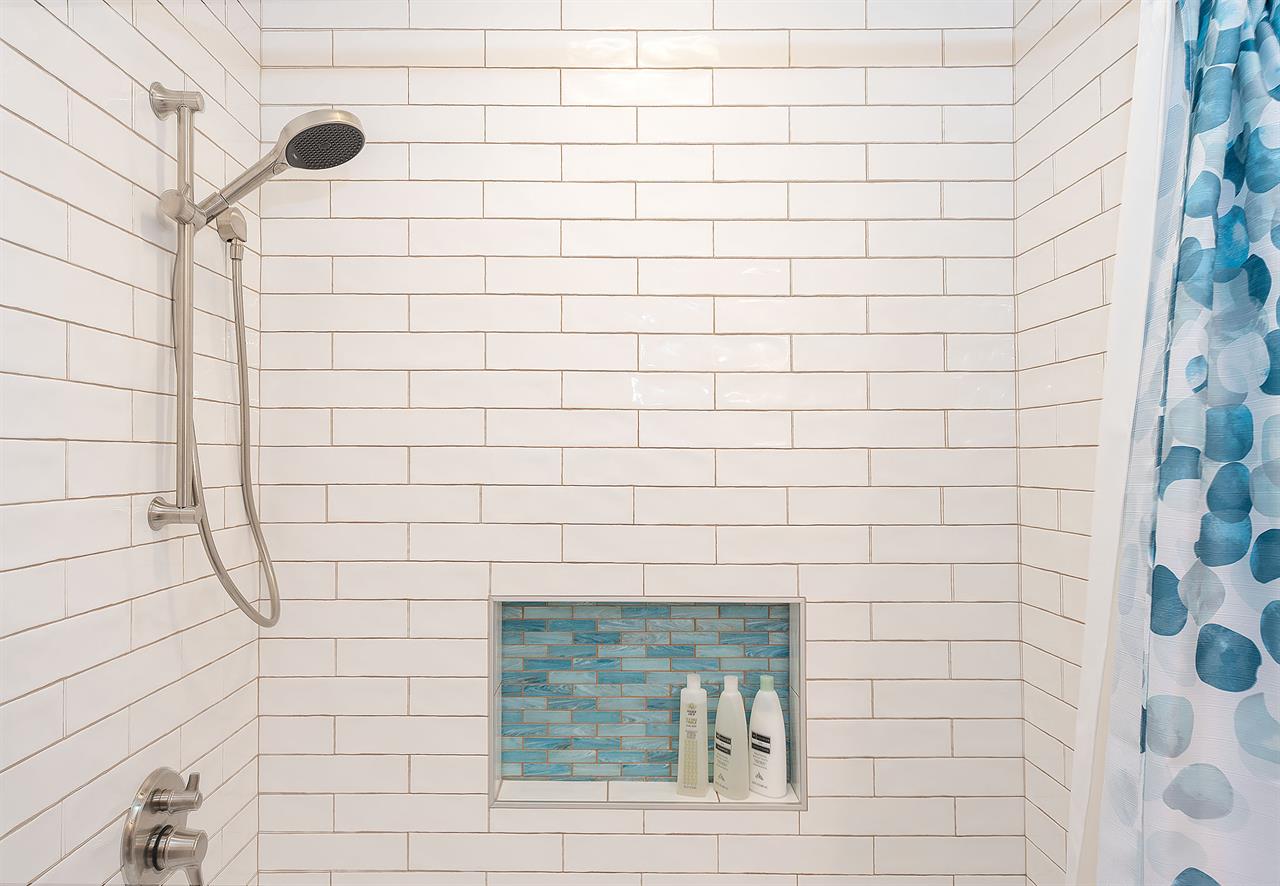 Full Hall Bathroom with ShowerOverTub