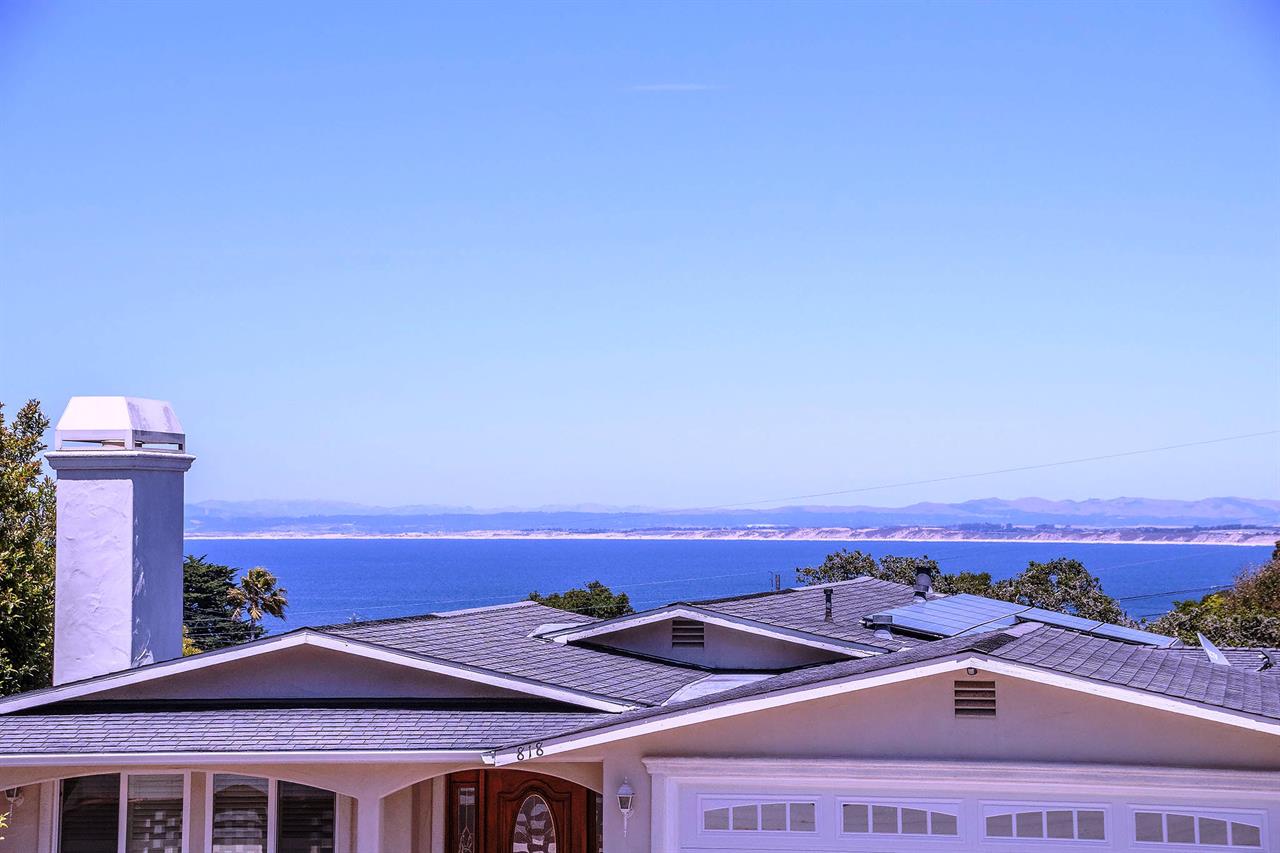 Front Yard with a Distant View of Monterey Bay