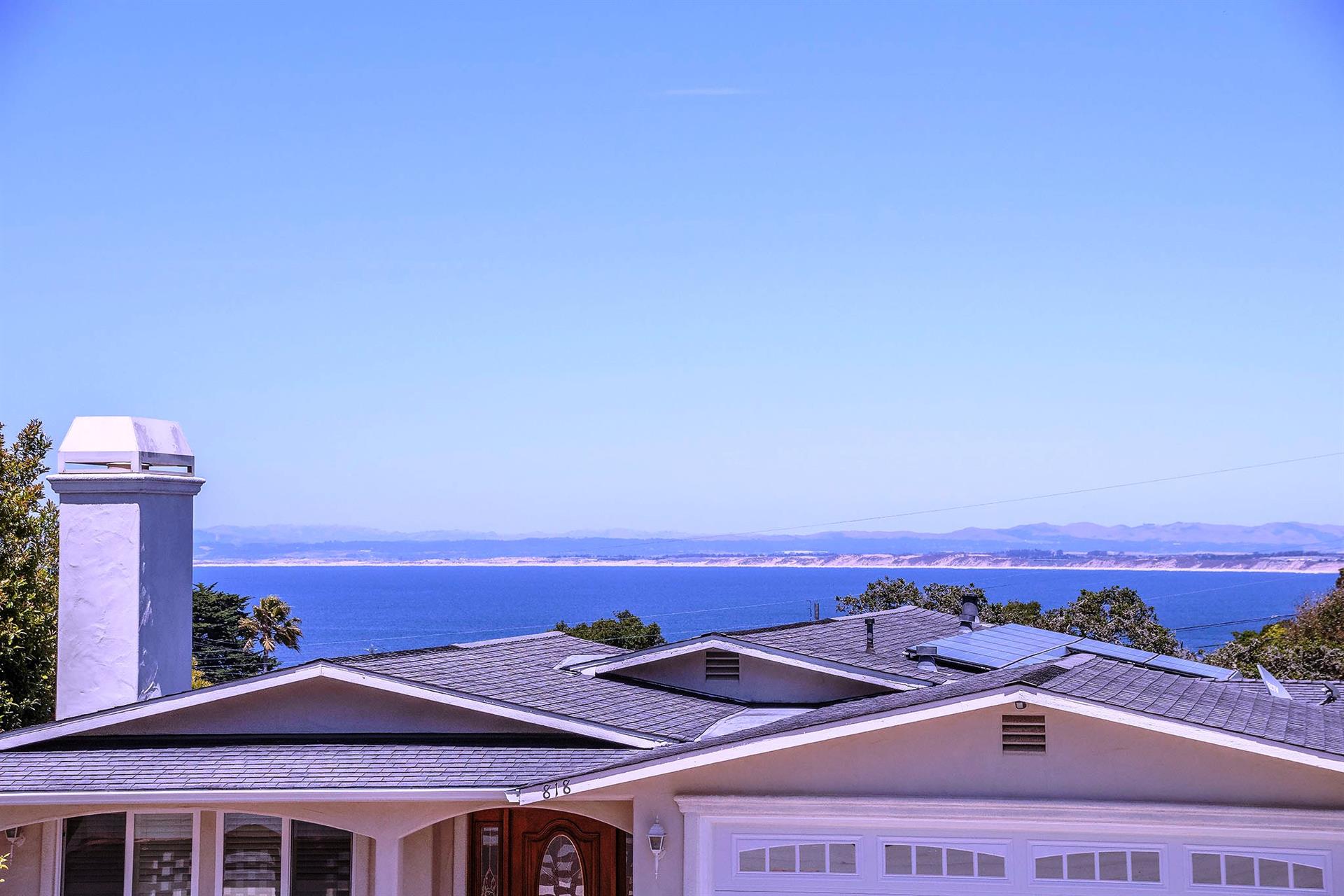 Front Yard with a Distant View of Monterey Bay