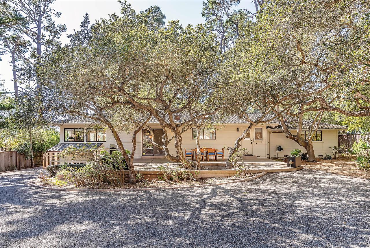 View of Main House from Detached Guest Suite