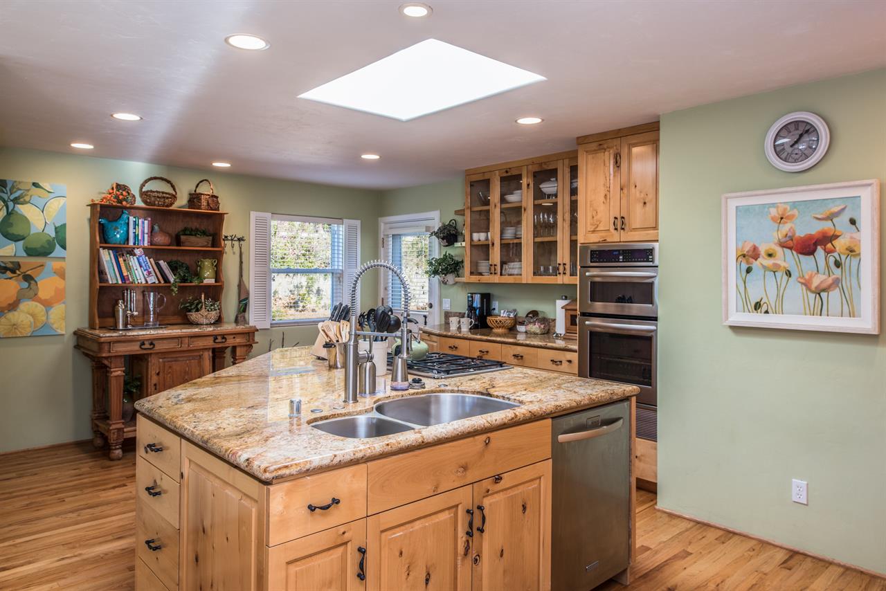 Gas Range in One of Two Kitchen Islands