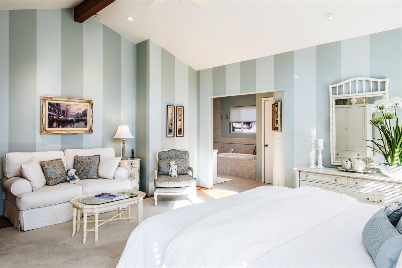 Seating Area in the Master Suite