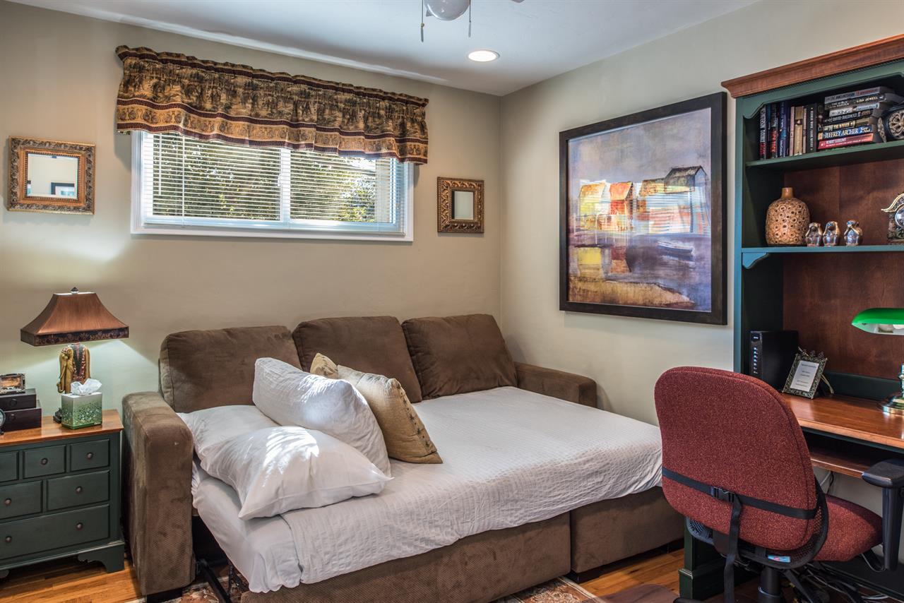 OfficeDen has a Sleeper Sofa to Sleep up to Two Children