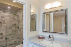 Bathroom has a Shower