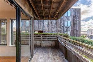 Deck with a Peak of the Bay