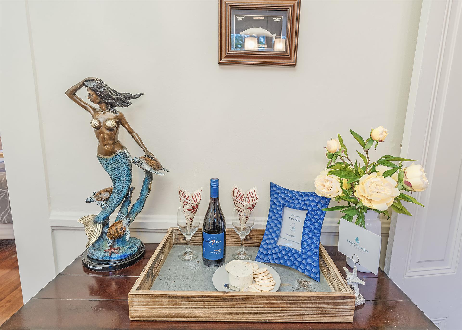 Wine and Cheese to Welcome You