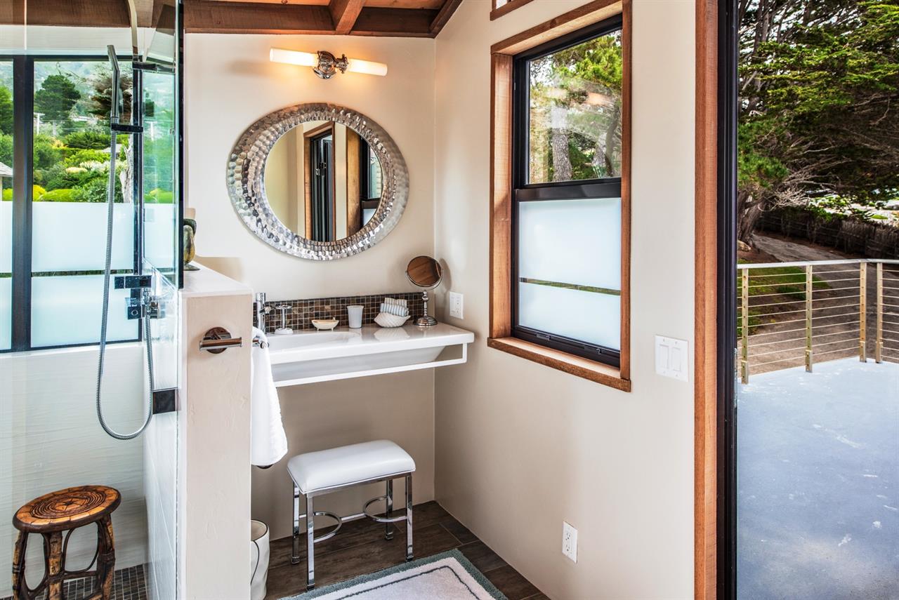 Completely Remodeled En Suite Bath with Shower