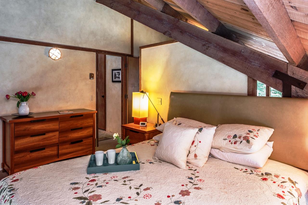 Bedroom 2  King Bed is in the Loft Overlooking Great Room