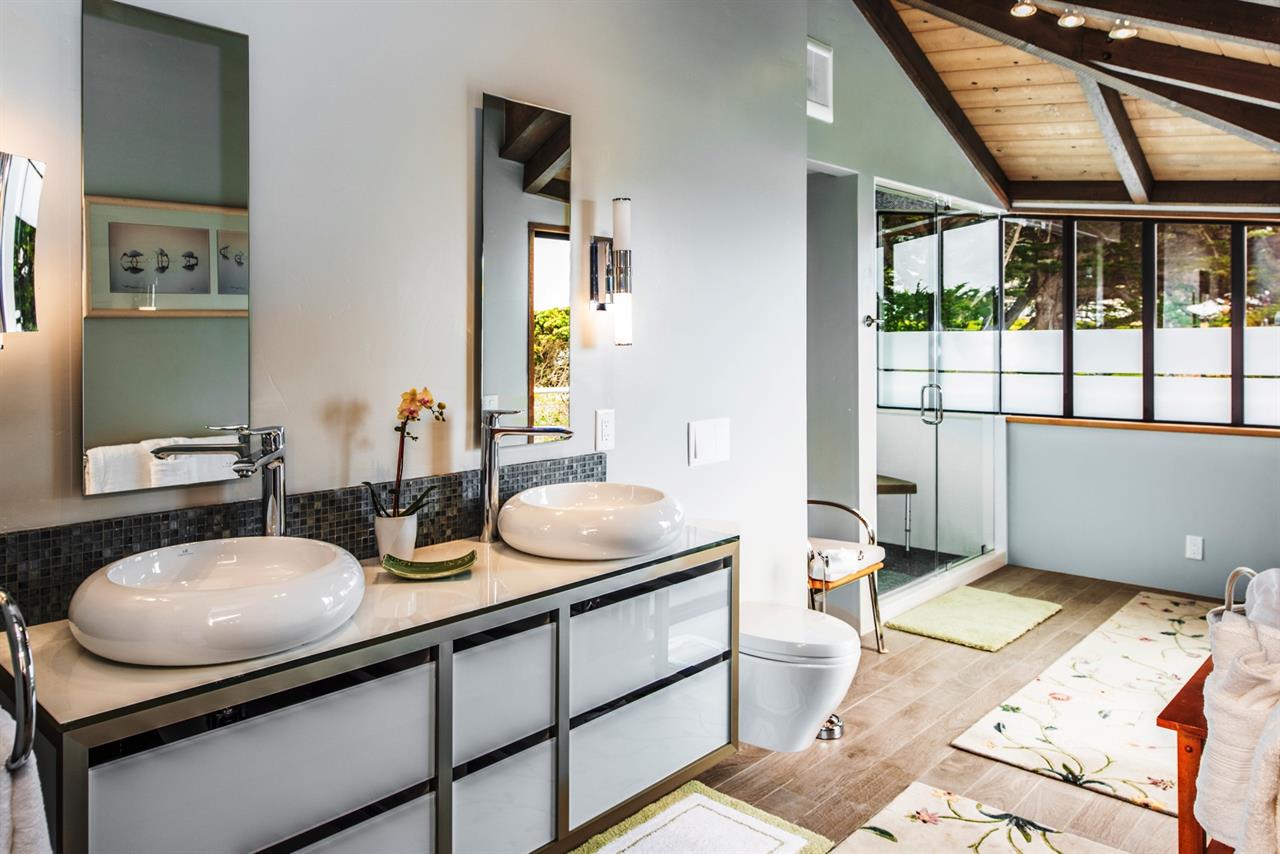 En Suite Bathroom for Bedroom 2 with Shower, Dual Sinks