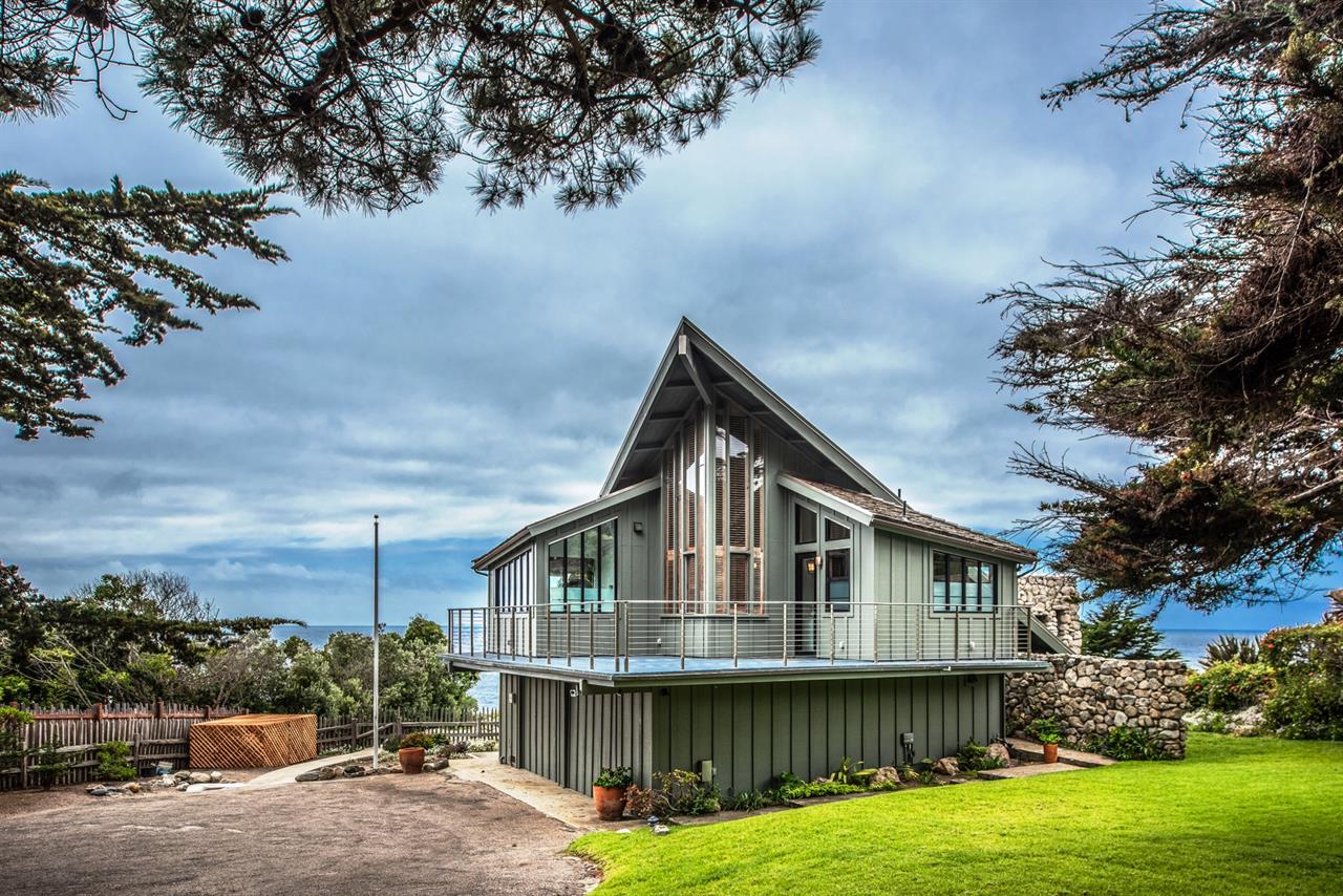 Front of the Home, Driveway Parking Area, Lawn Area