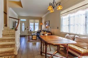Dining Area Between Living Room and Kitchen